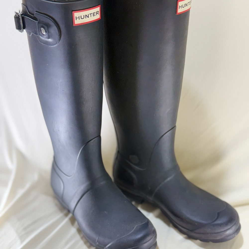 Hunter High Rain Boots - Like New
